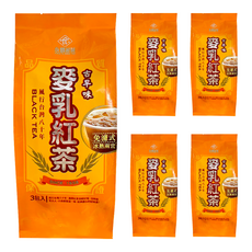 永發茗茶 麥乳紅茶 免濾式 冷熱飲皆宜, 36g, 3包, 5袋