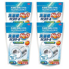 AIMEDIA 艾美迪雅 滾筒式洗衣槽清潔劑, 390ml, 非塩素系, 滾筒式專用，除菌, 4包