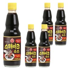 OTTOGI 不倒翁 牛排醬, 415g, 5瓶