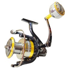 RYOBI ECUSIMA 紡車式捲線器 碳纖維手把 雙線杯, 8000Vi, 單一顏色, 1個