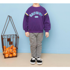 andiapple 兒童用 NEW 眨眼亮點特厚刷毛保暖長褲