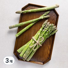 국내산 아스파라거스, 500g, 3개