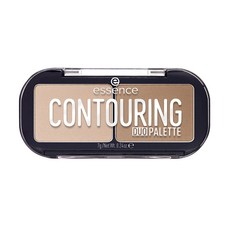 essence 艾森絲 雙色修容盤, 自然色調 7g, 柔軟粉末顆粒, Natural Beige+Natural Cocoa, 1個