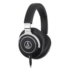 audio-technica 鐵三角 錄音室用專業型監聽耳機 原廠保固 280g, Black, ATH-M70x