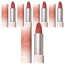 3CE 캐시미어 허그 립스틱 3.5g, 5개, 버디