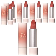 3CE 캐시미어 허그 립스틱 3.5g, 6개, 버디