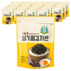 지도표성경 직접 짠 들기름 김자반, 50g, 20개