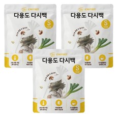 조니프리 다용도 다시백, 소(S), 3개, 100개입