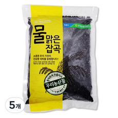 물맑은양평 청운농협 찰흑미, 5개, 1kg
