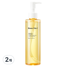 유이크 바이옴 비타씨 브라이트닝 클렝징 오일, 2개, 200ml