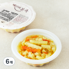 베이비본죽 감자채 카레볶음, 100g, 6개