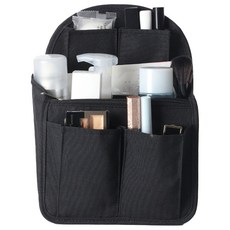 城市漫遊 後背包 中包 L 黑色 多層分隔 輕巧材質