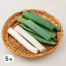 손질 대파, 80g, 5개