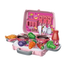 Disney 迪士尼 米妮三合一廚房手提盒, 1入