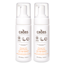 CHOBS 女性私密溫和清潔慕斯, 150ml, 2瓶