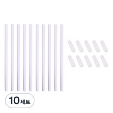 Mungudam 鉛筆2b 5p+鉛筆帽5p+一次性小包套裝, 白色（鉛筆)、透明（鉛筆帽)、隨機出貨（一次性小包), 10組