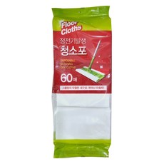 정전기 발생 청소포 60p, 1개