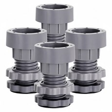 ADUNE 洗衣機高度調節支架, 4個, 灰色