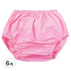 행복드림 외출 시 걱정 NO 자신감 UP 요실금 안심 팬티 2 핑크, 중형, 6개, 1매입