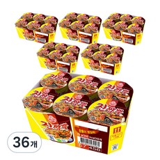 오뚜기 진짬뽕 컵 75g, 36개