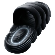 쟈니베어 뚱카롱 무중력 에어 슬리퍼, Black, 1개