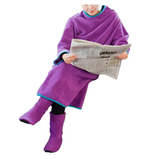 Cotton Field 棉花田傢飾 NuKME 時尚居家保暖靴, 紫色