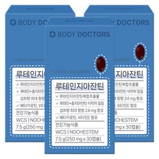 BODY DOCTORS 葉黃素玉米黃素膠囊, 30顆, 3盒
