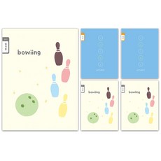 영아트 공부왕 초등 일기장 좁은칸 32매 A타입 랜덤, 랜덤발송, 5개