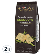 라우리에리마스터베이커스 스크로키 로즈마리 크래커, 175g, 2개