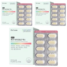 닥터린 메가 비타민B군 맥스, 60정, 3개