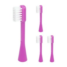 fisher-price 費雪 電動牙刷刷頭 4入組, 孩子, 粉紅色