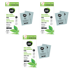 body natur 手&腿部用美體蜜蠟貼片 一般肌適用 16入+清潔紙巾 2入, 3組