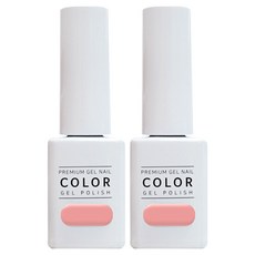 더젤 프리미엄 젤네일, 184호 피치베일, 10g, 2개