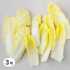 국내산 손질 쌈배추, 200g, 3개