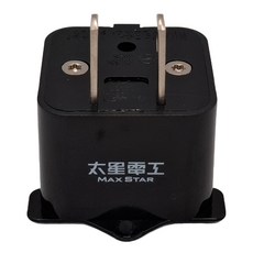 太星電工 JPN-TW 台灣專用轉接頭 輕巧便攜 安全耐用 旅行必備, 1個