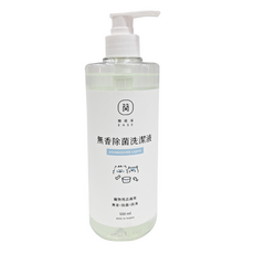 EASE 簡易淨 無香除菌洗潔液, 寵物用品適用, 500ml, 1瓶