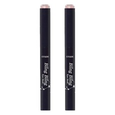 Etude House閃亮眼影棒 1.4g, 15號杏天鵝星, 2個