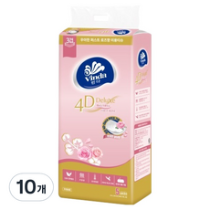 Vinda 維達 4D Deluxe 壓花 First Rose 美容面紙 3層, 100入, 10個