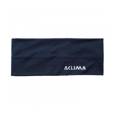 ACLIMA LightWool 輕量頭帶, 100% 美麗諾羊毛, 柔軟舒適快乾, M, 黑色, 1個