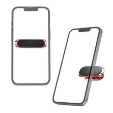 앤티스 포스 마그네틱 휴대폰 거치대 2종세트, 1세트, 핑크