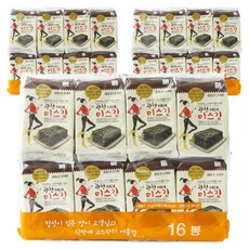 hanadamfood 廣川傳統便當用海苔 16包入, 64g, 3袋