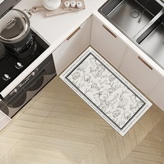 MF스토어 빨아쓰는 깨지지 않는 북유럽 오슬로 주방 욕실 싱크대 규조토 발매트, A타입