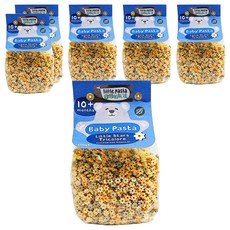 Little Pasta 小帕斯達 迷你星造型 寶寶義大利麵, 10個月以上, 無鹽無糖無色素, 250g, 6包