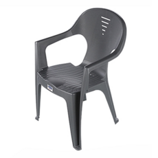 KEYWAY 聯府 卡地亞休閒椅 RC536-2, 灰色, 1個