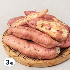 못생겨도 맛있는 호박고구마, 1.5kg, 3봉