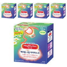 멕리듬 스팀 아이마스크 캐모마일향, 12개입, 5개