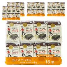 hanadamfood 廣川傳統便當用海苔 16包入, 64g, 5袋