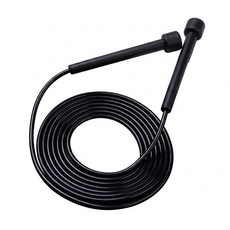 와이홉 논슬립 슬림 줄넘기, 블랙, 1개