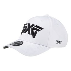 피엑스지 패시트 LOGO 스크랩백 어드저스터블 골프모자 940, 화이트, 1개