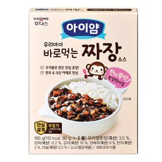 아이얌 우리아이 바로 먹는 소스, 짜장, 160g, 1개, 160ml